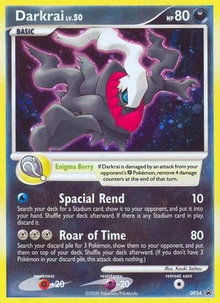Darkrai DP24 DP24/56 - Diamond and Pearl Promos Holofoil