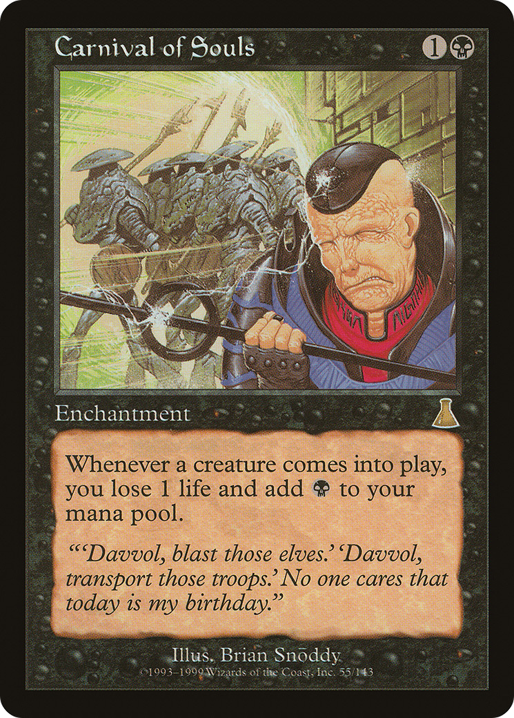 Carnival of Souls [Urza's Destiny] Foil