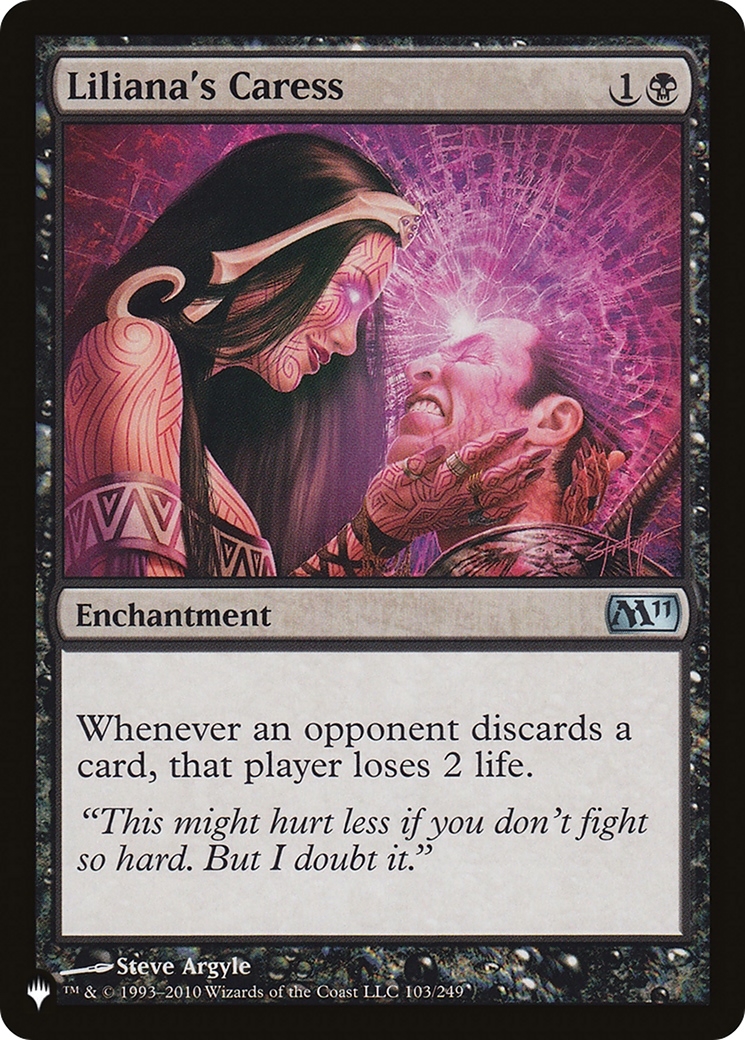 Liliana's Caress |  (M11-103) [The List]