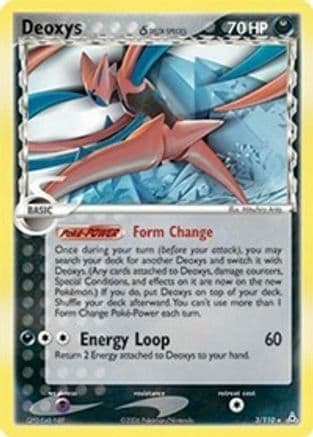 Deoxys (Delta Species Attack Forme) 3/110 - Holon Phantoms Reverse Holofoil