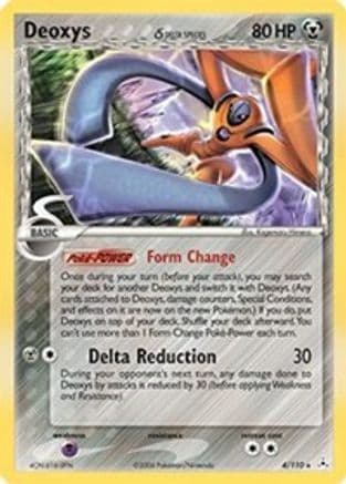 Deoxys (Delta Species Defense Forme) 4/110 - Holon Phantoms Reverse Holofoil