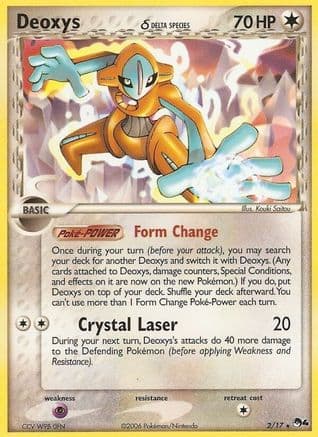 Deoxys (Delta Species) 002/17 - POP Series 4 Holofoil