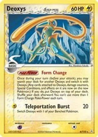 Deoxys (Delta Species Speed Forme) 6/110 - Holon Phantoms Reverse Holofoil