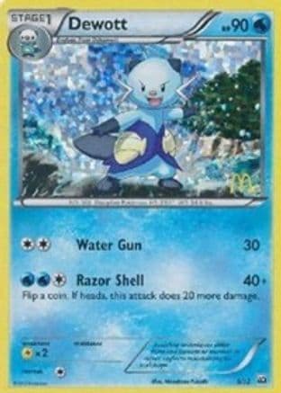 Dewott 5/12 - McDonalds Promos 2012 Holofoil