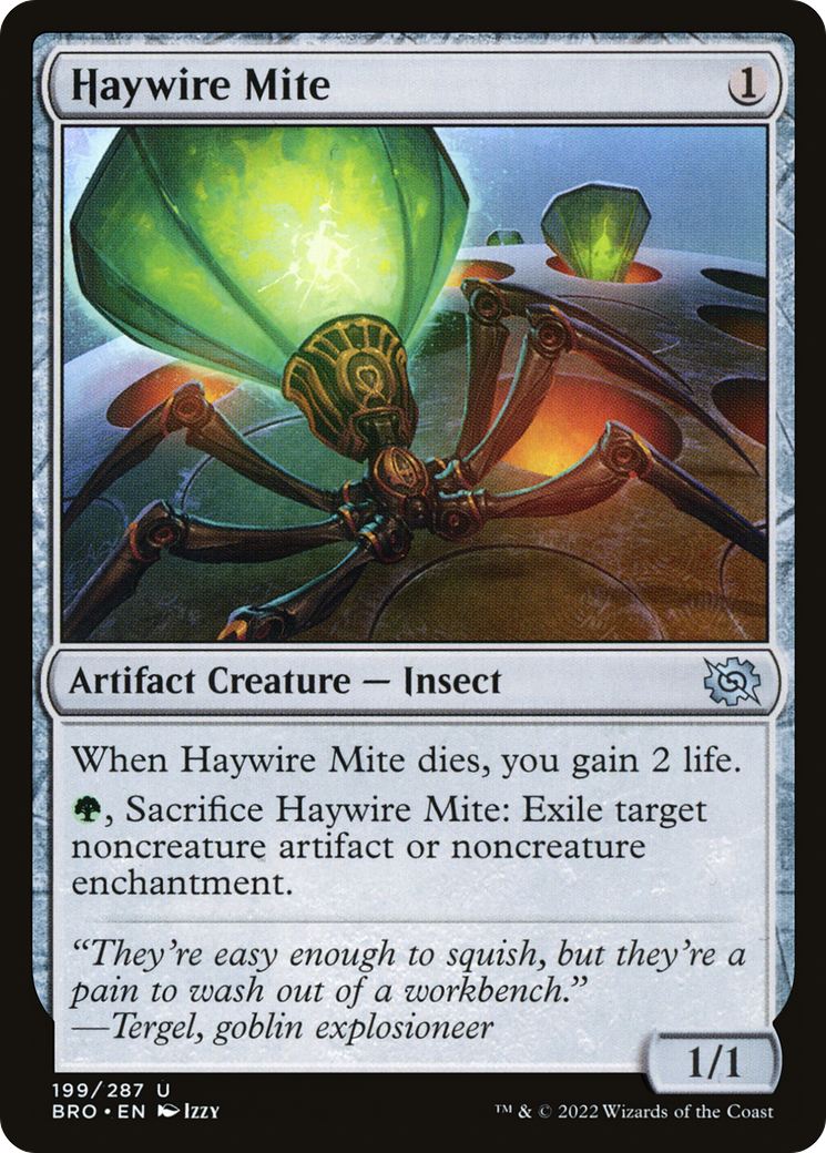 Haywire Mite [The Brothers' War] Foil