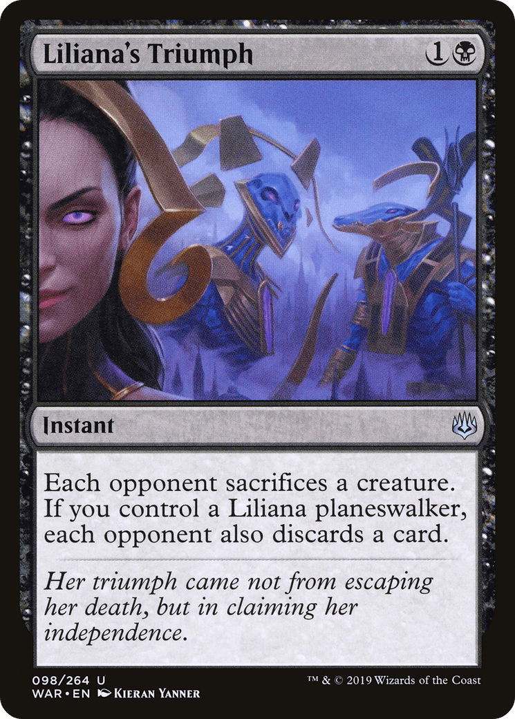 Liliana's Triumph [War of the Spark] Foil