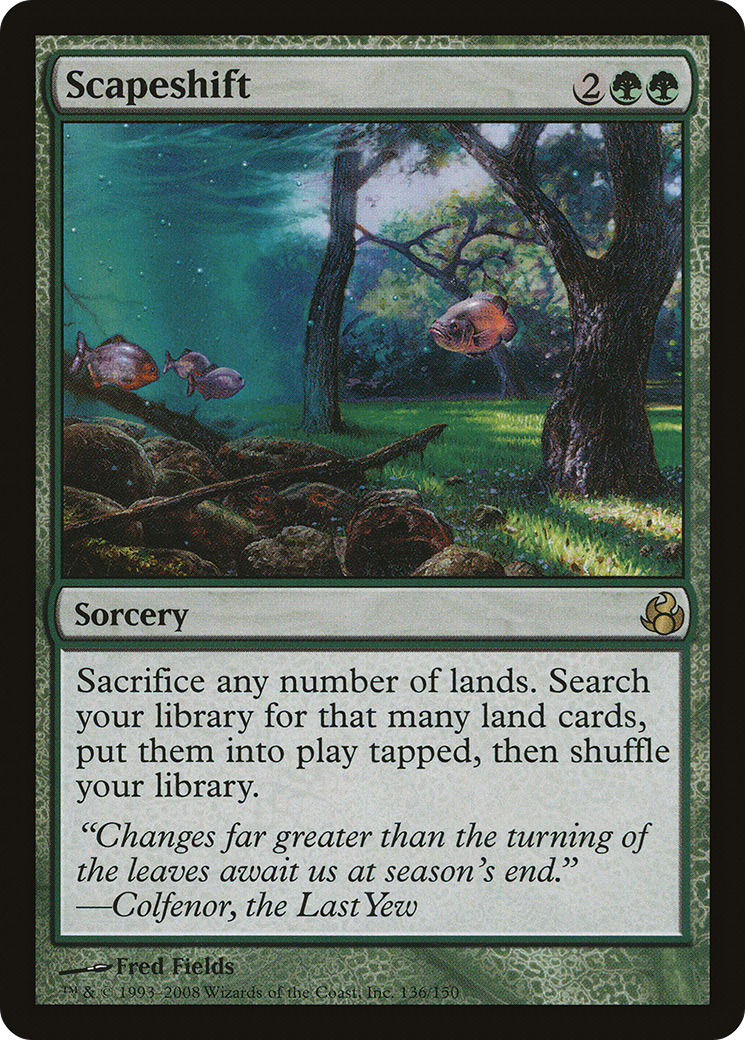 Scapeshift [Morningtide] Foil