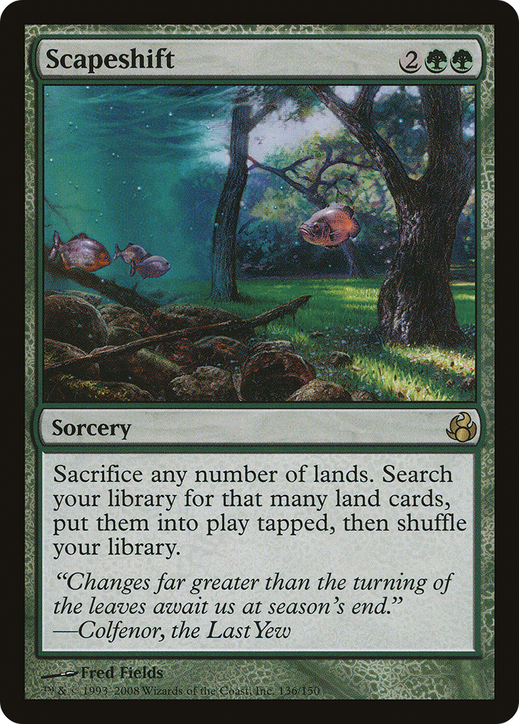 Scapeshift [Morningtide] Foil