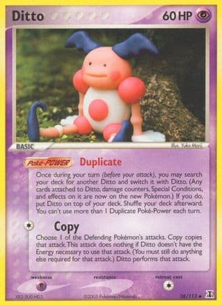 Ditto (Mr. Mime) 038/113 - Delta Species Reverse Holofoil
