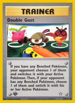 Double Gust 100/111 - Neo Genesis 1st Edition