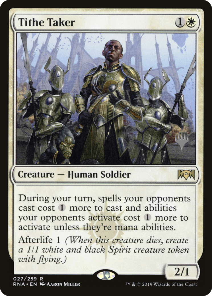 Tithe Taker (Promo Pack) [Ravnica Allegiance Promos] Foil