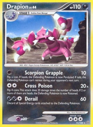 Drapion  Stormfront - Rare