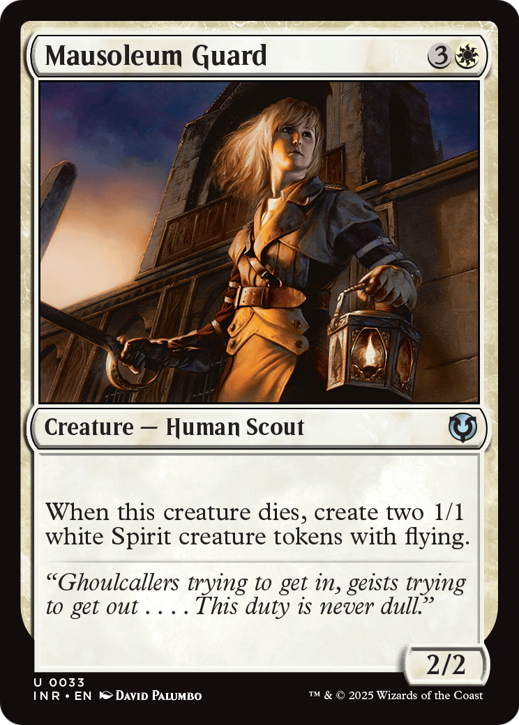 Mausoleum Guard (-033) [Innistrad Remastered]  Foil