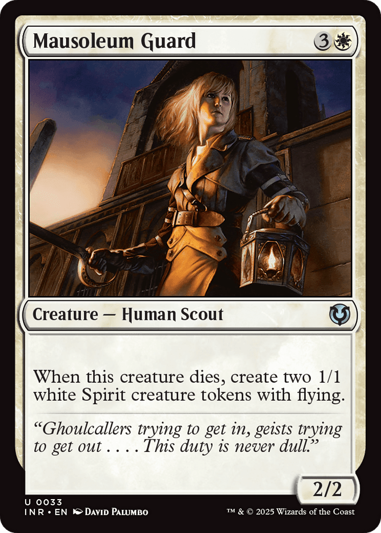 Mausoleum Guard (-033) [Innistrad Remastered]  Foil