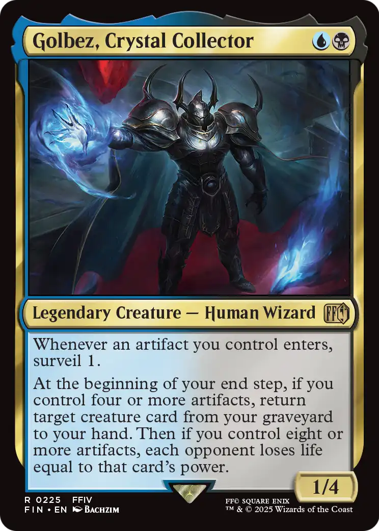 Golbez, Crystal Collector (225) [FINAL FANTASY]  Foil
