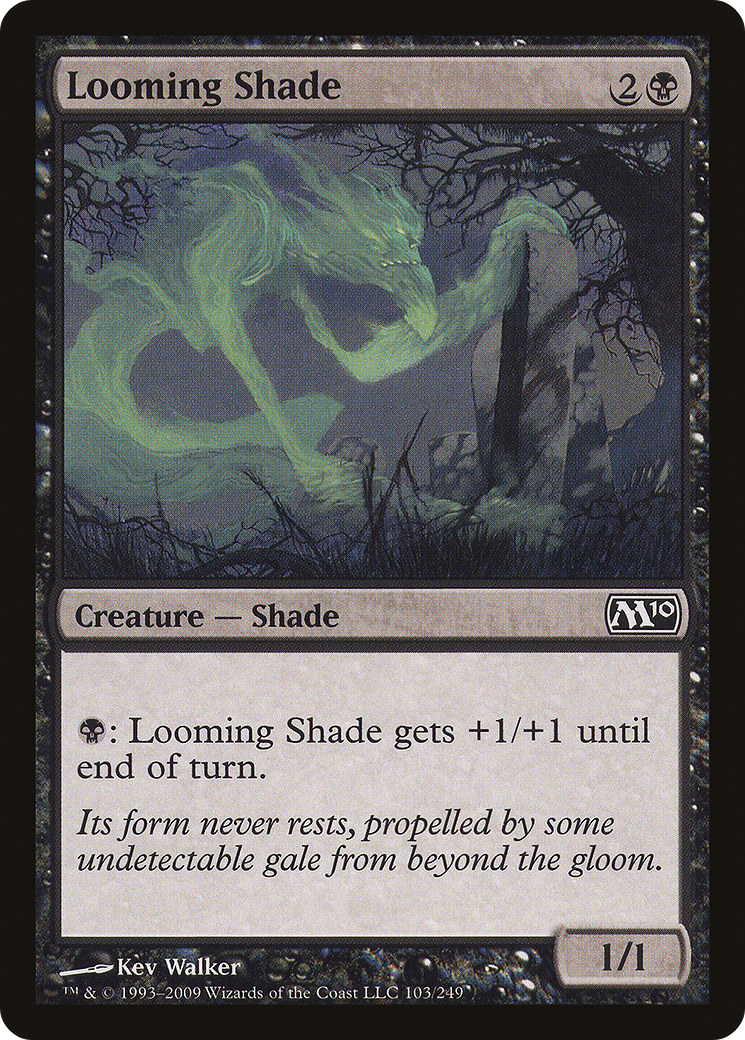 Looming Shade [Magic 2010] Foil