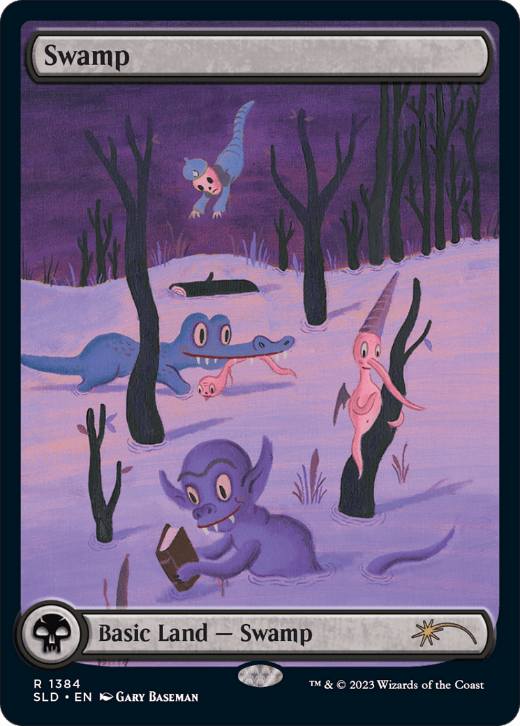 Swamp (1384) [Secret Lair Drop Series] Foil