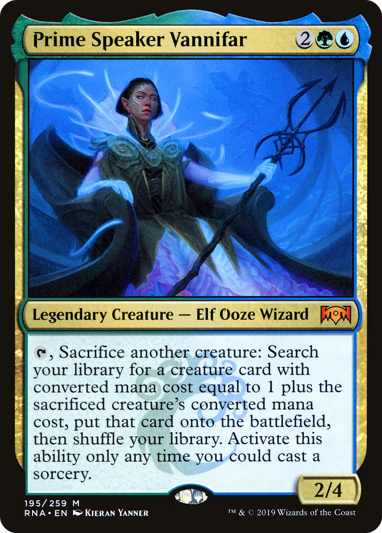 Prime Speaker Vannifar [Ravnica Allegiance] Foil