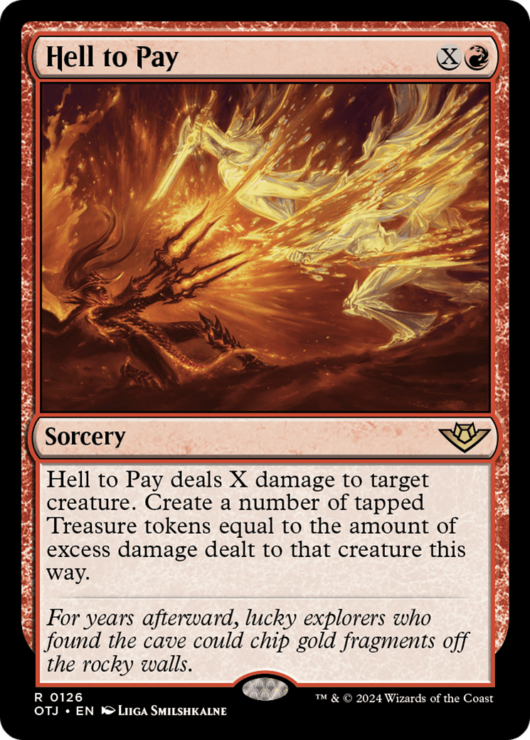 Hell to Pay [Outlaws of Thunder Junction] Foil