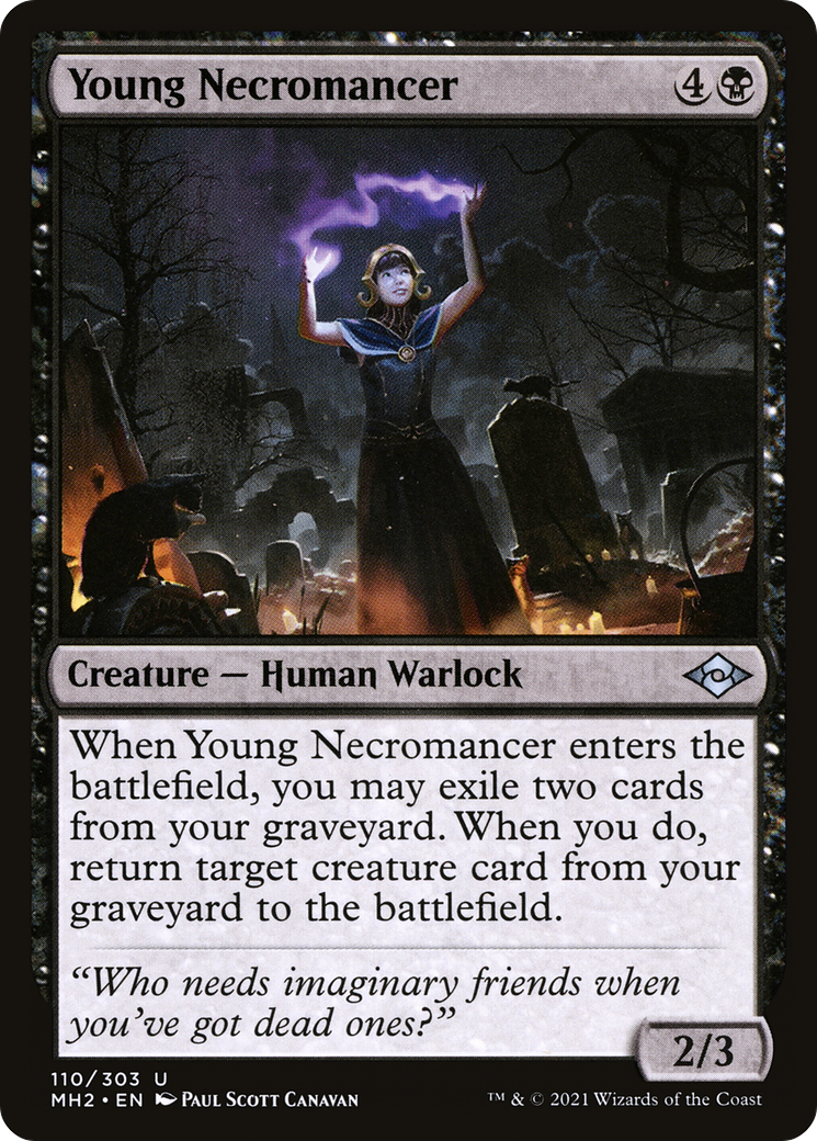 Young Necromancer [Modern Horizons 2] Foil
