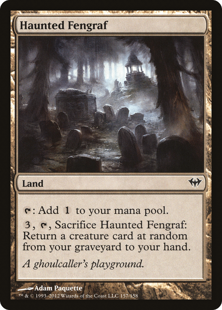 Haunted Fengraf [Dark Ascension] Foil