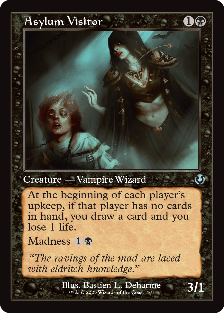 Asylum Visitor (Retro Frame) (-371) [Innistrad Remastered]  Foil