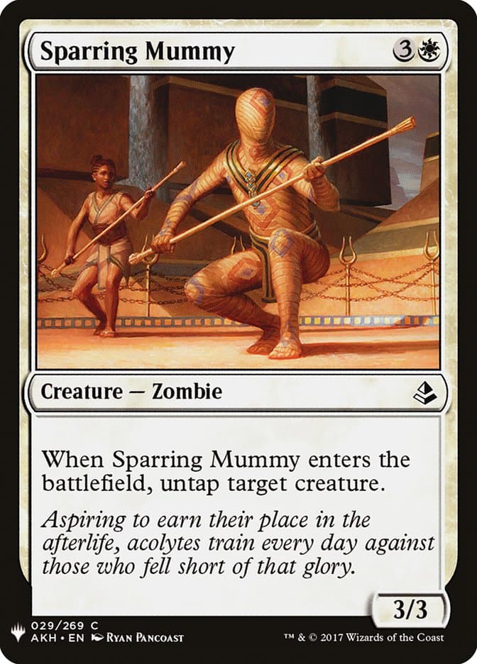 Sparring Mummy |  (AKH-29) [The List]
