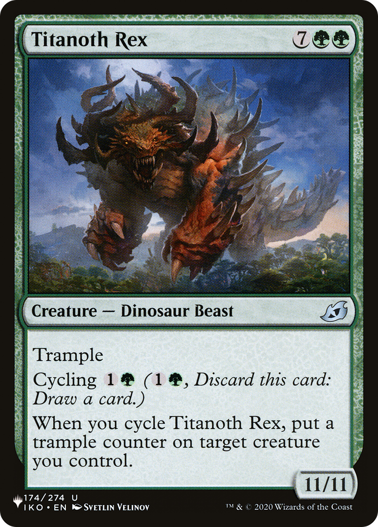 Titanoth Rex |  (IKO-174) [The List]