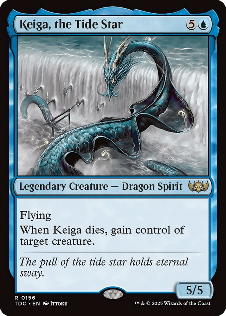 Keiga, the Tide Star (156) [Commander: Tarkir: Dragonstorm]