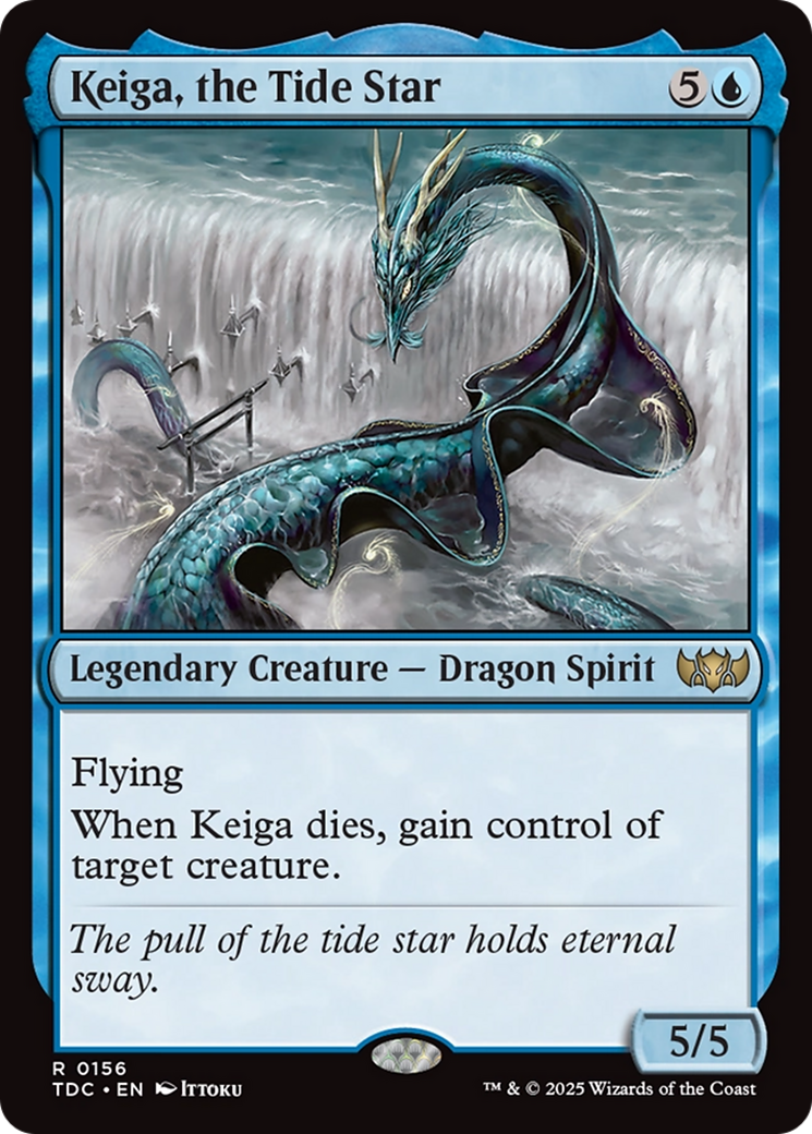 Keiga, the Tide Star (156) [Commander: Tarkir: Dragonstorm]