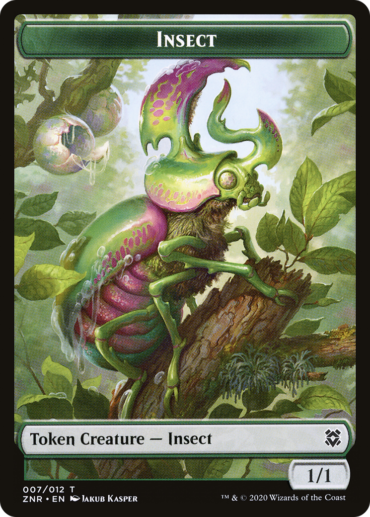 Insect (TZNR-007) - Zendikar Rising Tokens