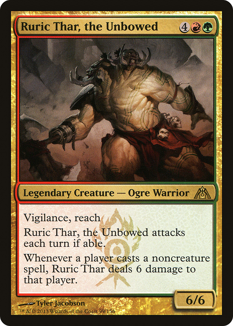 Ruric Thar, the Unbowed [Dragon's Maze] Foil