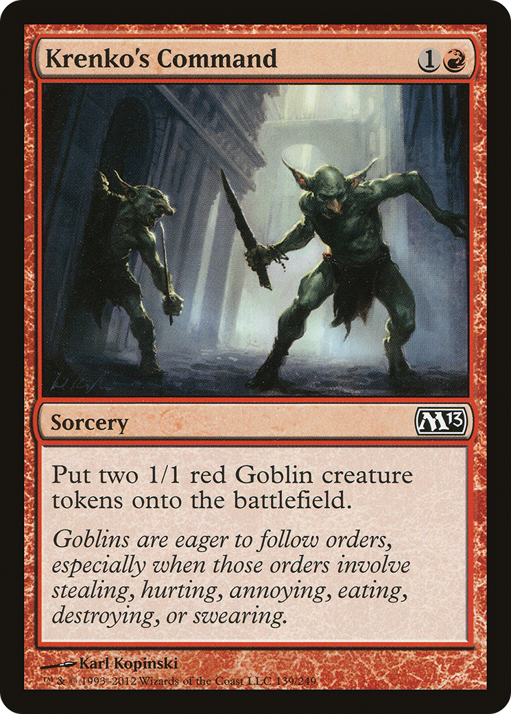 Krenko's Command [Magic 2013] Foil