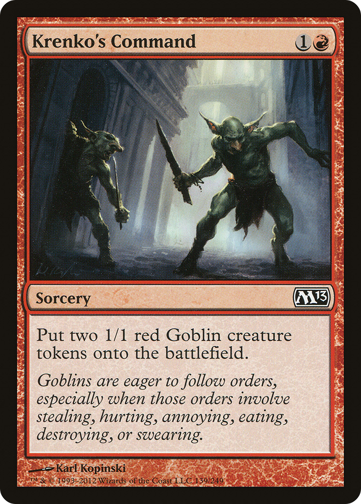 Krenko's Command [Magic 2013] Foil