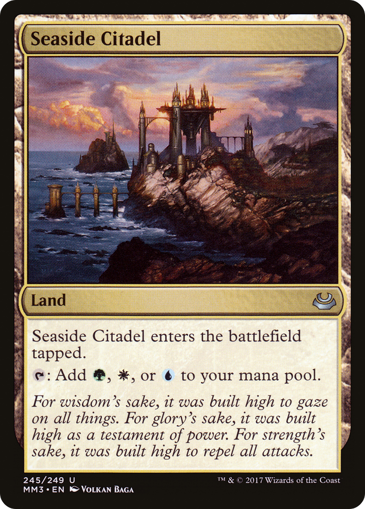 Seaside Citadel [Modern Masters 2017] Foil