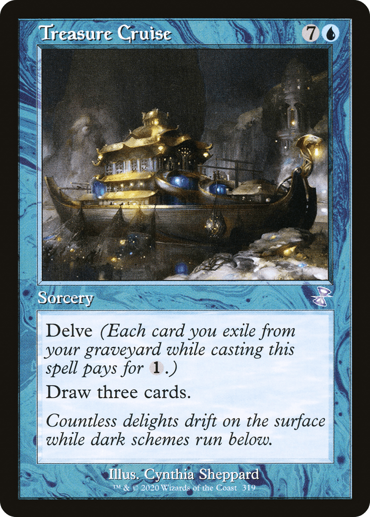 Treasure Cruise (Timeshifted) [Time Spiral Remastered] Foil