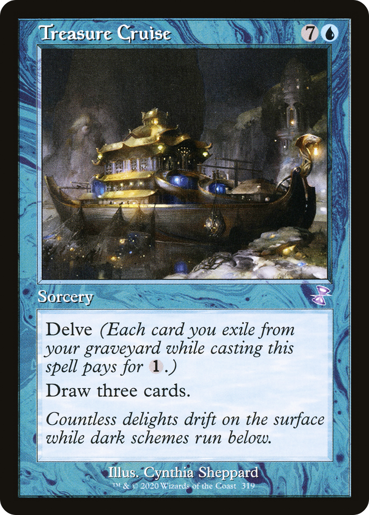 Treasure Cruise (Timeshifted) [Time Spiral Remastered] Foil