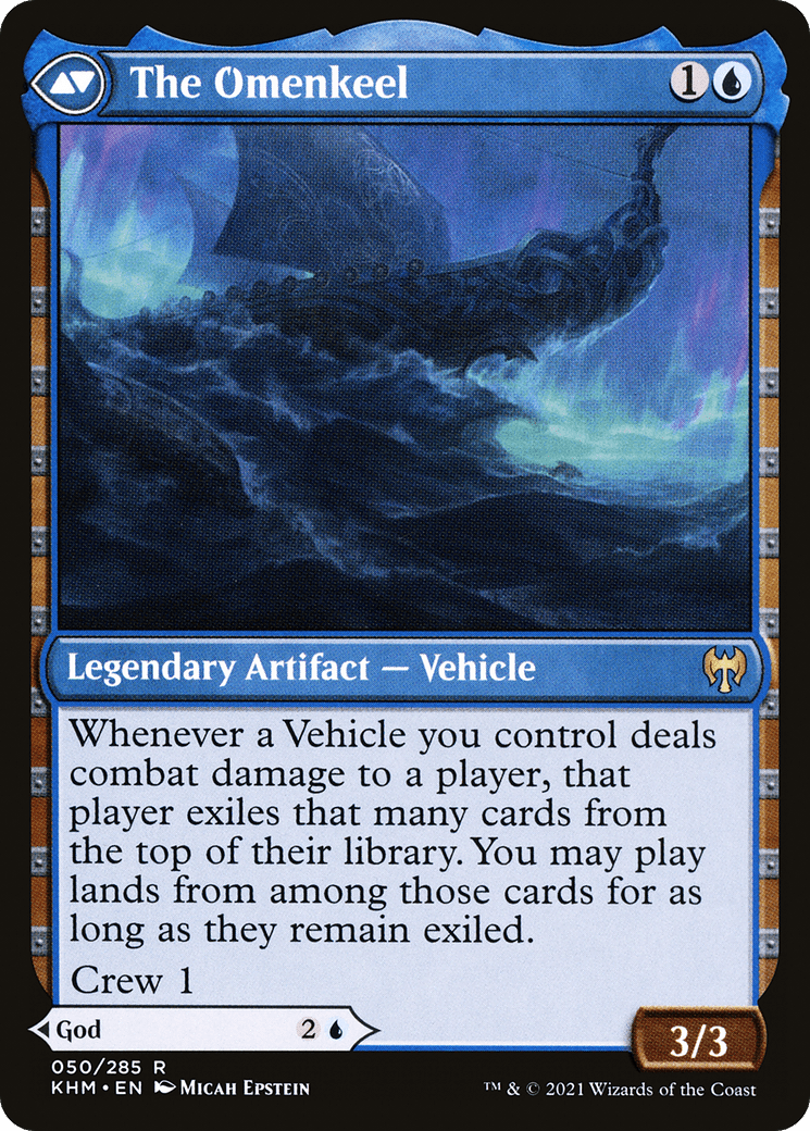 Cosima, God of the Voyage // The Omenkeel |  (KHM-50) [The List]