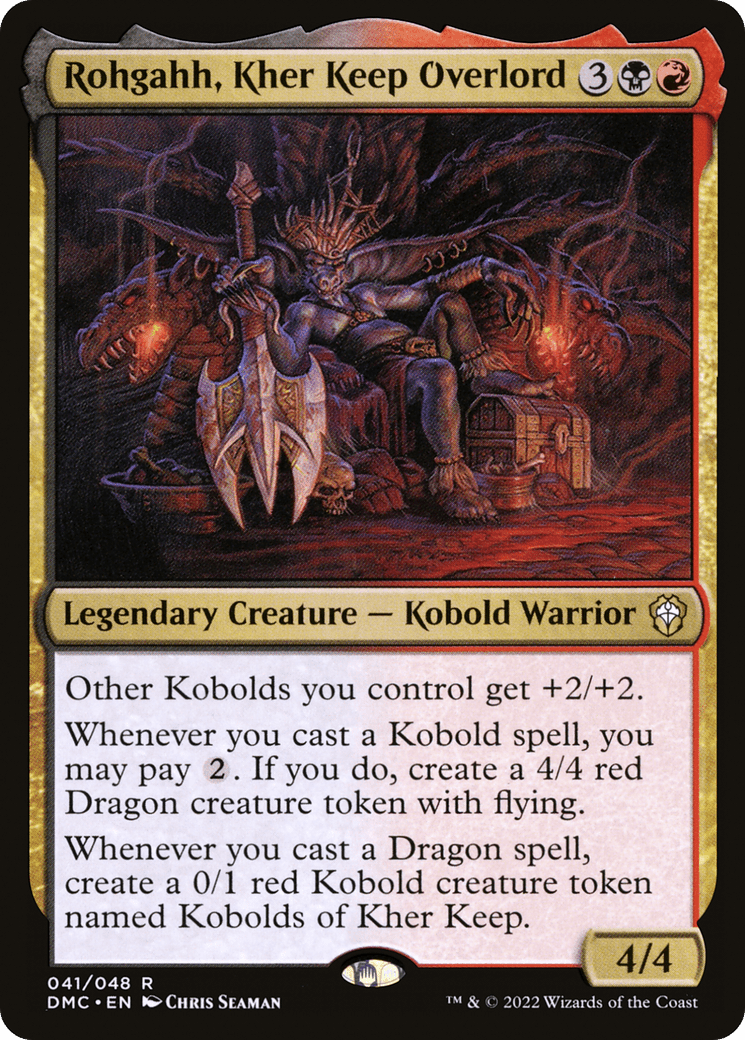 Rohgahh, Kher Keep Overlord [Dominaria United Commander] Foil
