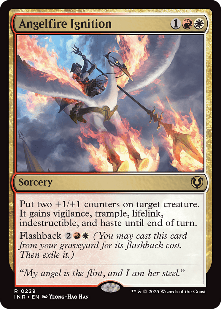 Angelfire Ignition (-229) [Innistrad Remastered]  Foil