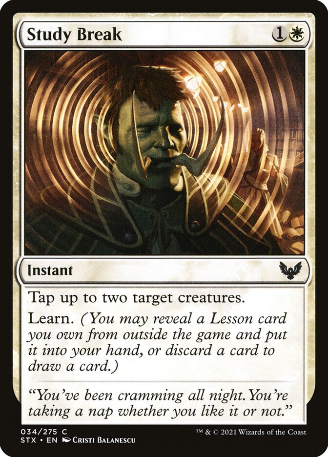 Study Break 34 (Strixhaven: School of Mages)  - Foil