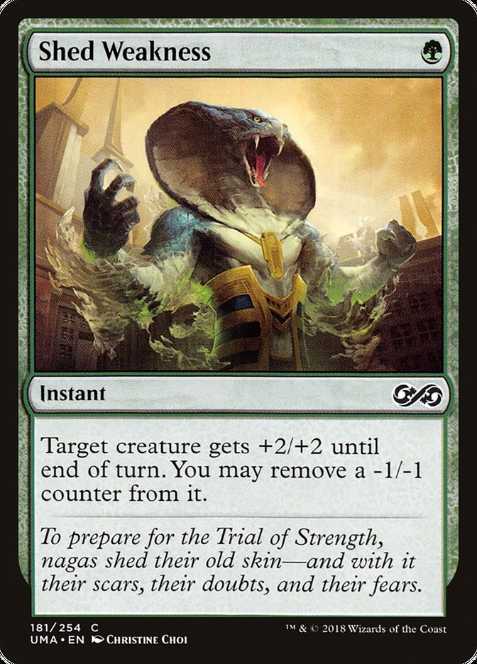 Shed Weakness 181/254 (Ultimate Masters) 