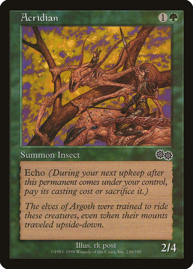 Acridian 230/350 (Urza's Saga) 
