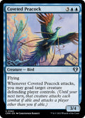 Coveted Peacock 82/451 (Commander Masters)  - Foil