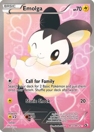 Emolga (Full Art) RC23/113 - Legendary Treasures Radiant Collection Holofoil