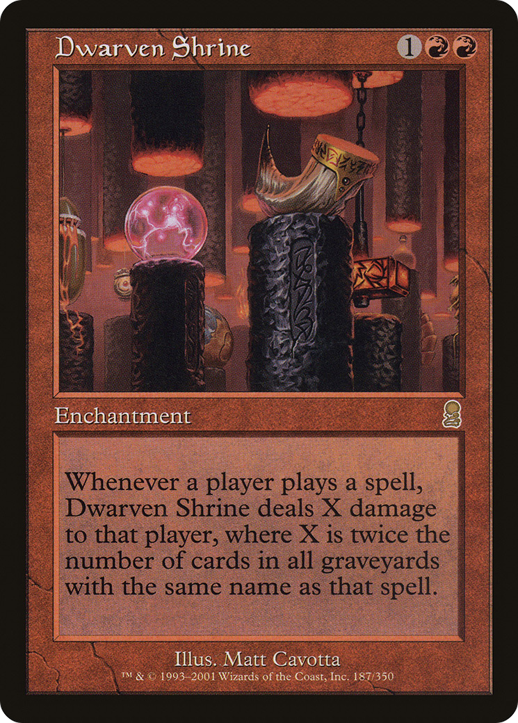 Dwarven Shrine [Odyssey] Foil