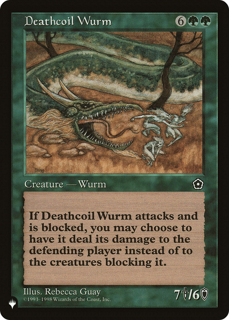 Deathcoil Wurm |  (P02-125) [The List]