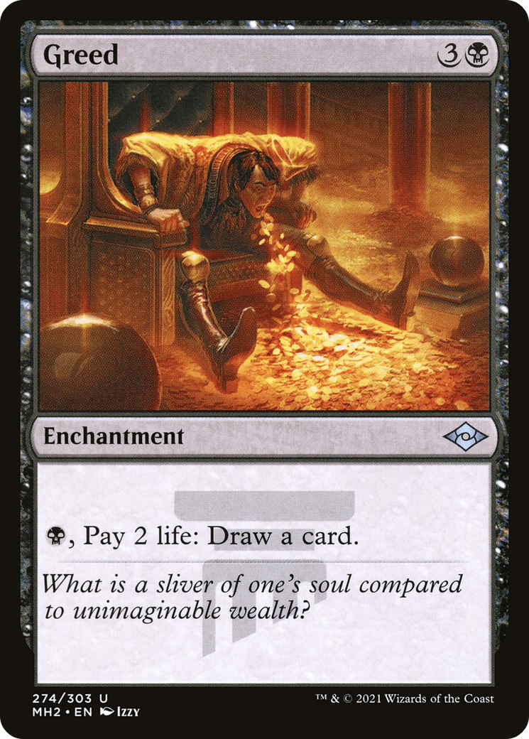 Greed [Modern Horizons 2] Foil