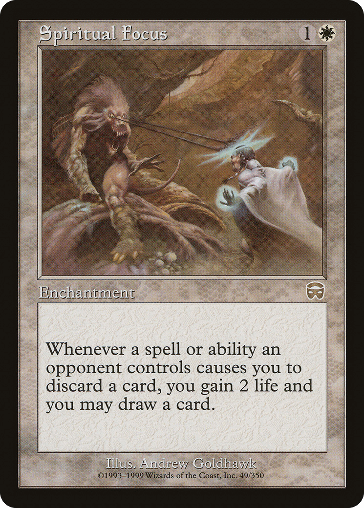 Spiritual Focus [Mercadian Masques] Foil