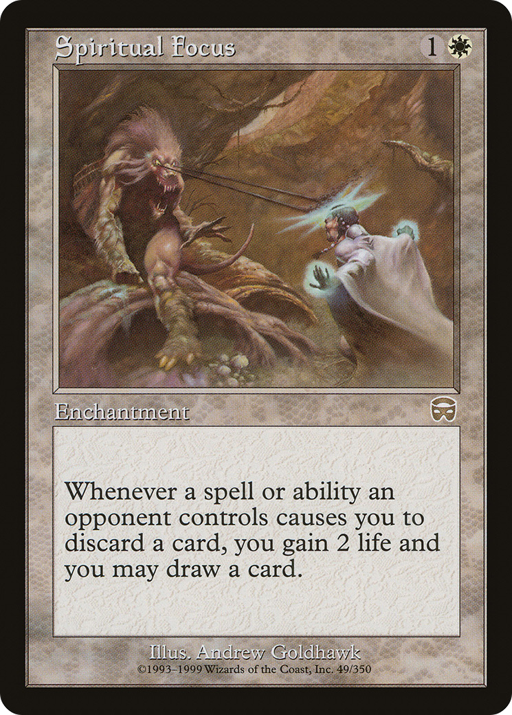 Spiritual Focus [Mercadian Masques] Foil